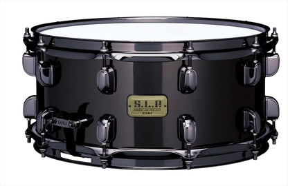 Tama SLP LBR1465 6.5" x 14" Black Brass Snare Drum