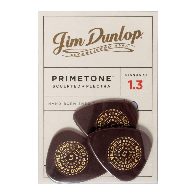 Jim Dunlop Primetone Standard Smooth Guitar Picks 1.3mm 3 pack
