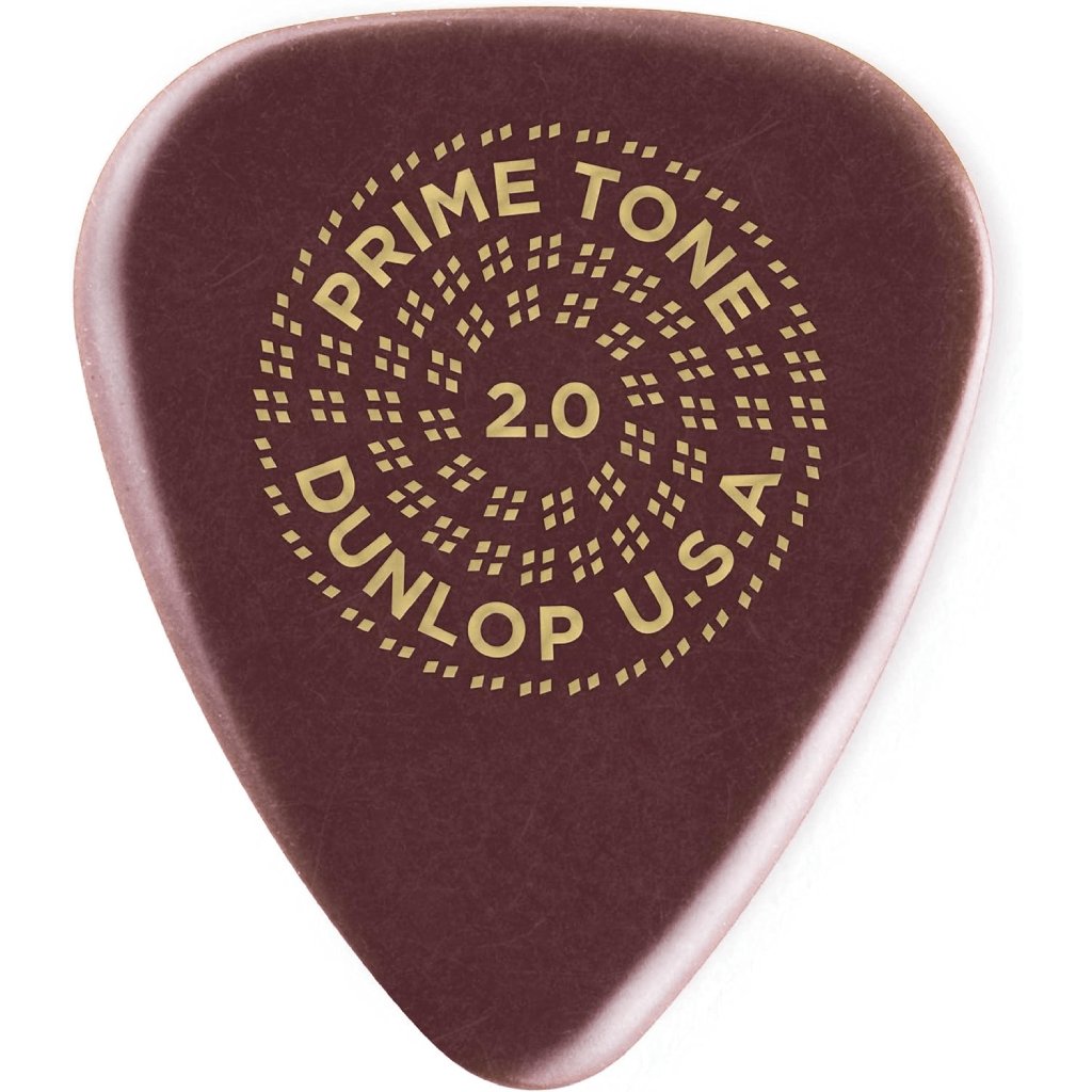 Jim Dunlop 2.0 Primetone Standard Smooth Pick 3 Player's Pack