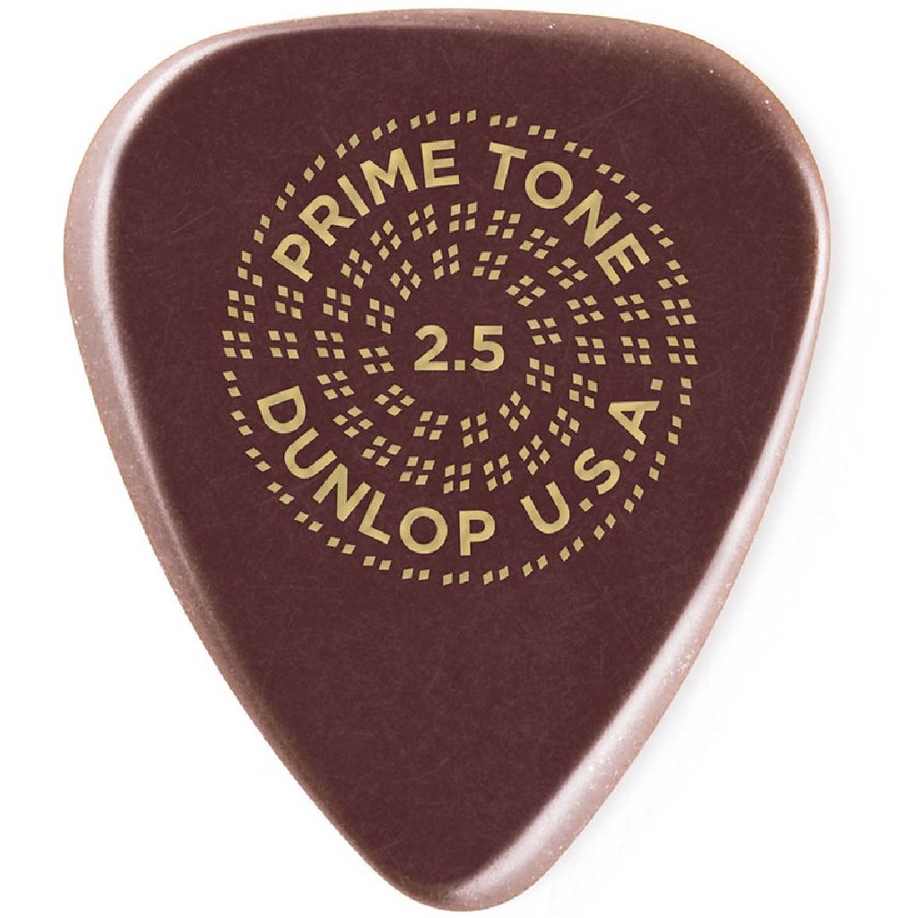 Dunlop Primetone Standard Smooth Picks 2.50mm Players 3 Pack