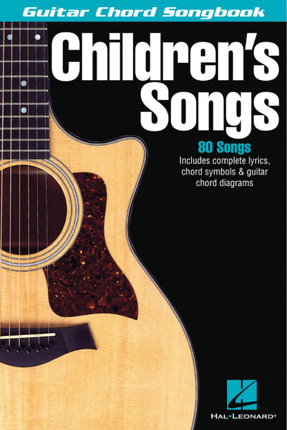 Childrens Songs Guitar Chord Songbook