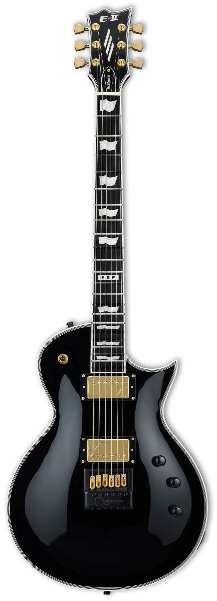 ESP E-II Eclipse Full Thickness Evertune Electric Guitar in Black