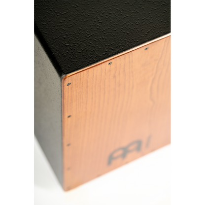 Meinl Percussion Headliner Series String Cajon in Black and Frontplate in American White Ash