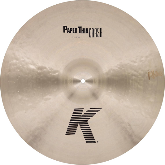 Zildjian K2821 K Paper Thin  21" Crash Cymbal