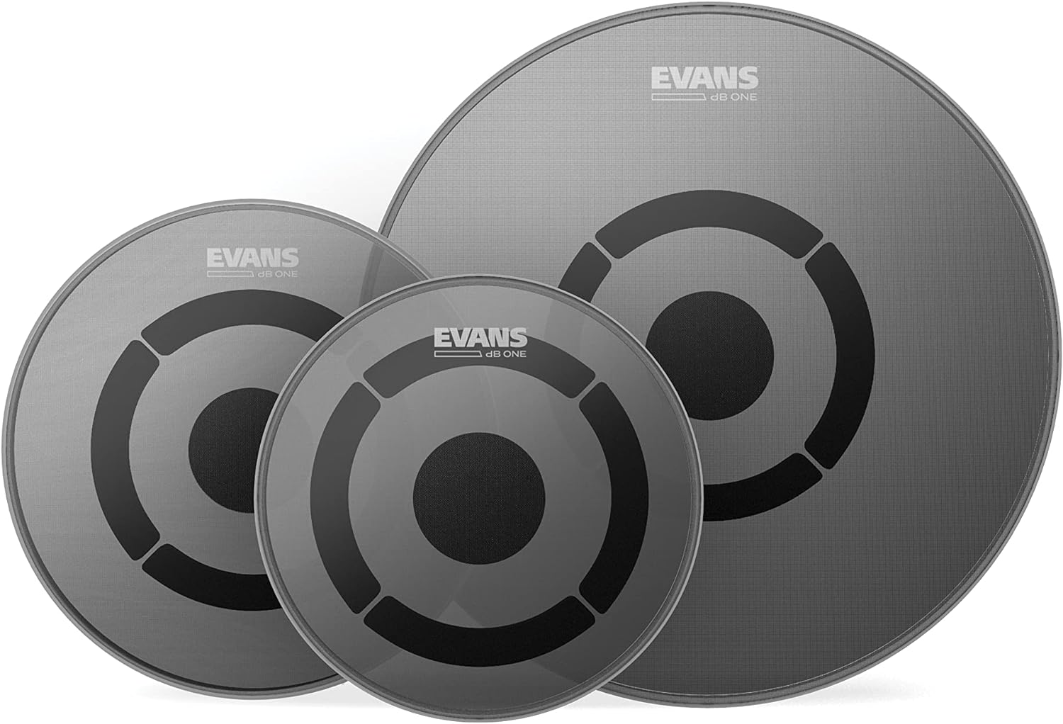 Evans dB ONE Mesh Drumhead Fusion Tom Pack