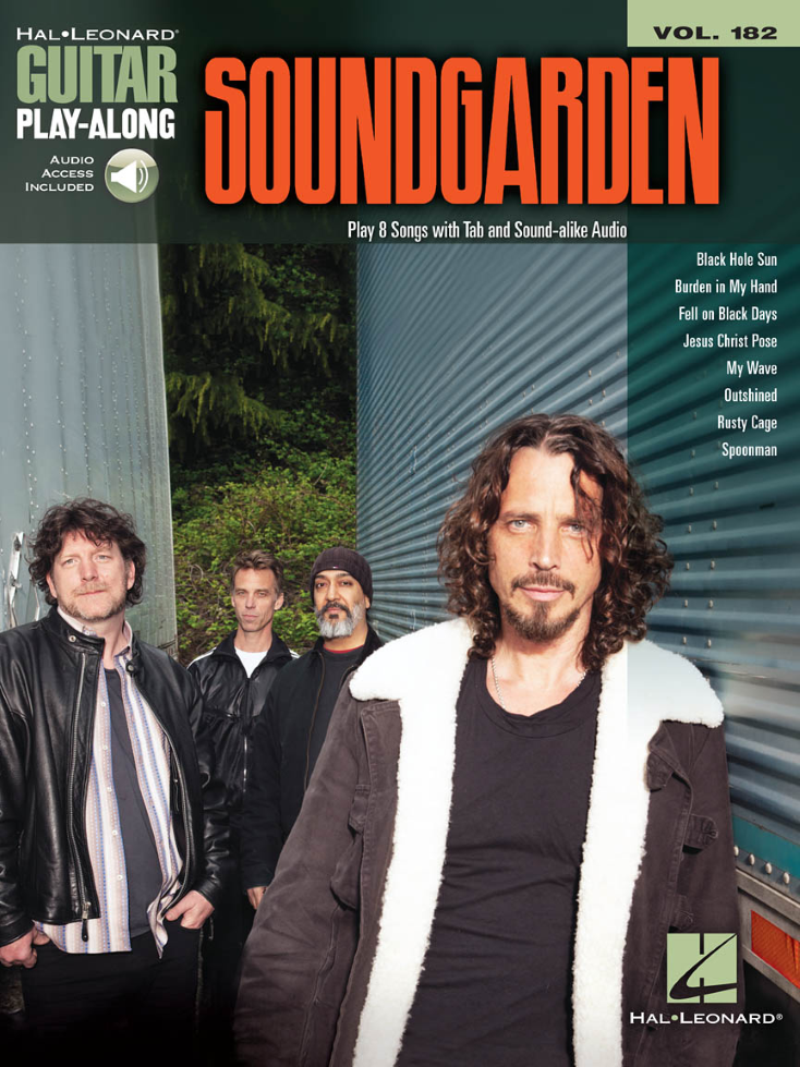 Soundgarden Guitar Play Along Volume 182 Tab