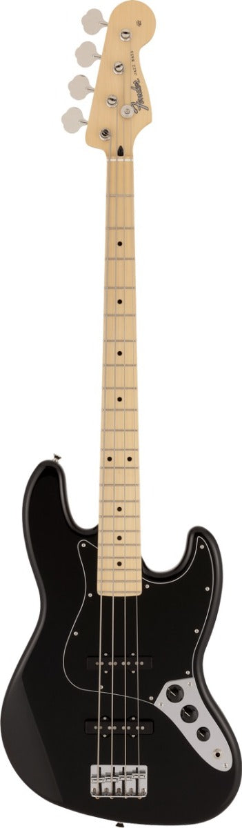 Fender Made in Japan Hybrid II Jazz Bass, Maple Fingerboard in Black