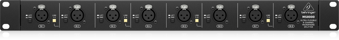 Behringer MS8000 8 Channel Mic Splitter