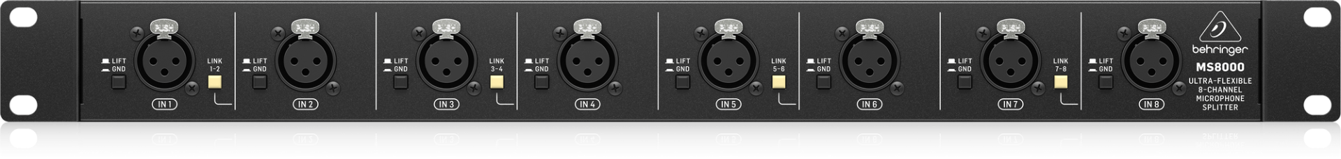 Behringer MS8000 8 Channel Mic Splitter