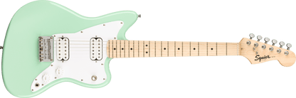 Squier Mini Jazzmaster HH, Maple Fingerboard in Surf Green