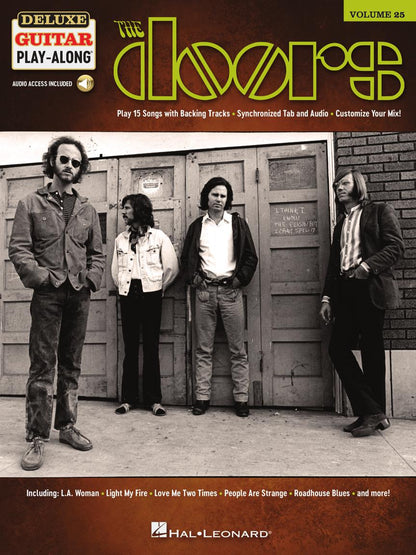 The Doors Deluxe Guitar Play Along Volume 25 Bk/Ola