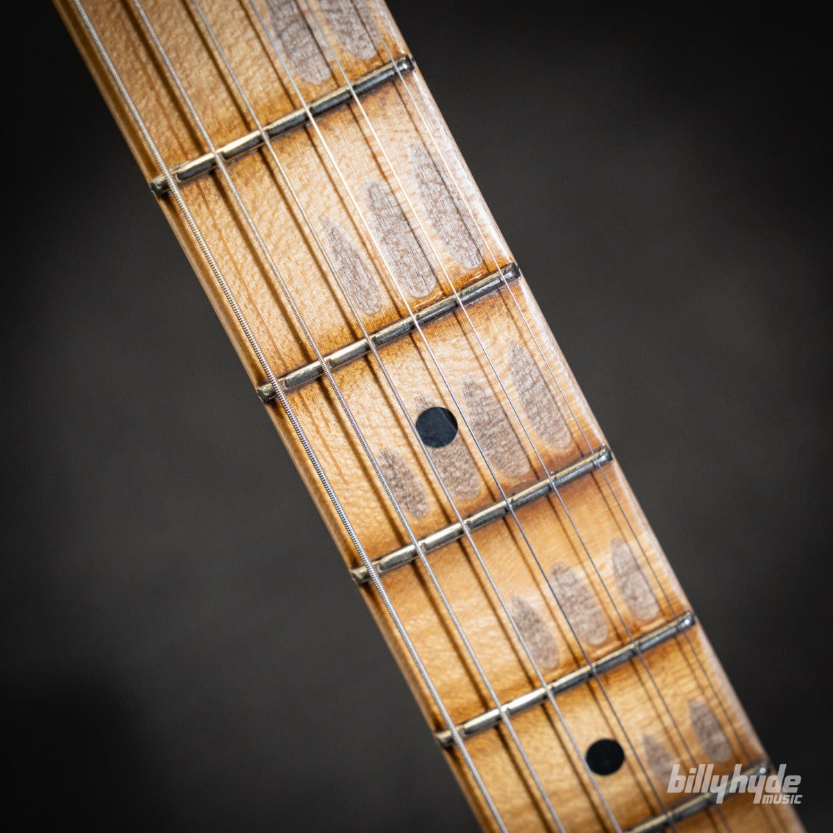 Fender Custom Shop Limited Edition Nocaster Thinline Relic Electric Guitar in Aged White Blonde