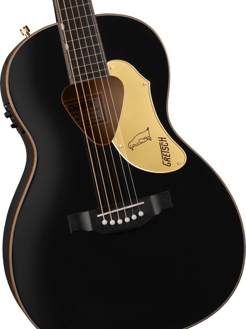 Gretsch G5021E Rancher Penguin Parlor Acoustic Electric in Black