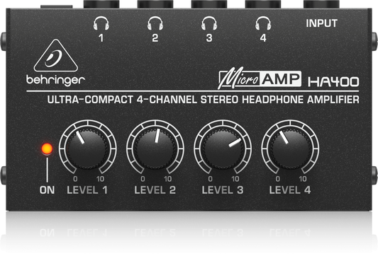 Behringer Microamp HA400 4 Channel Headphone Amp