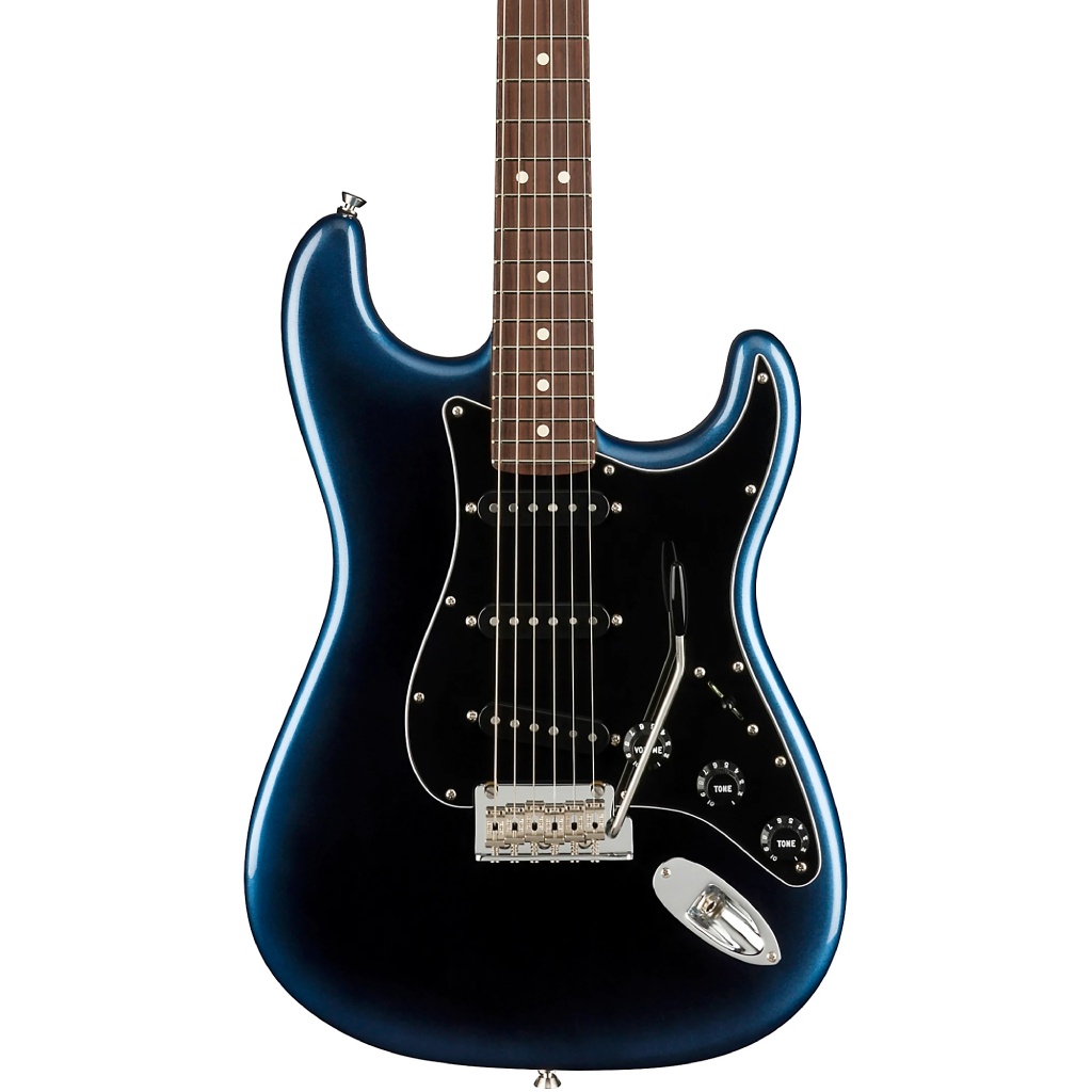 Fender American Professional II Stratocaster, Rosewood Fingerboard in Dark Night