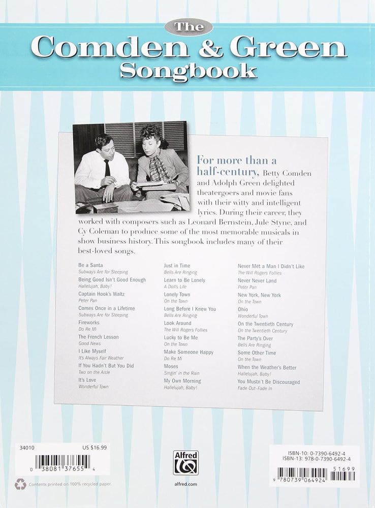 The Comden & Green Songbook PVG