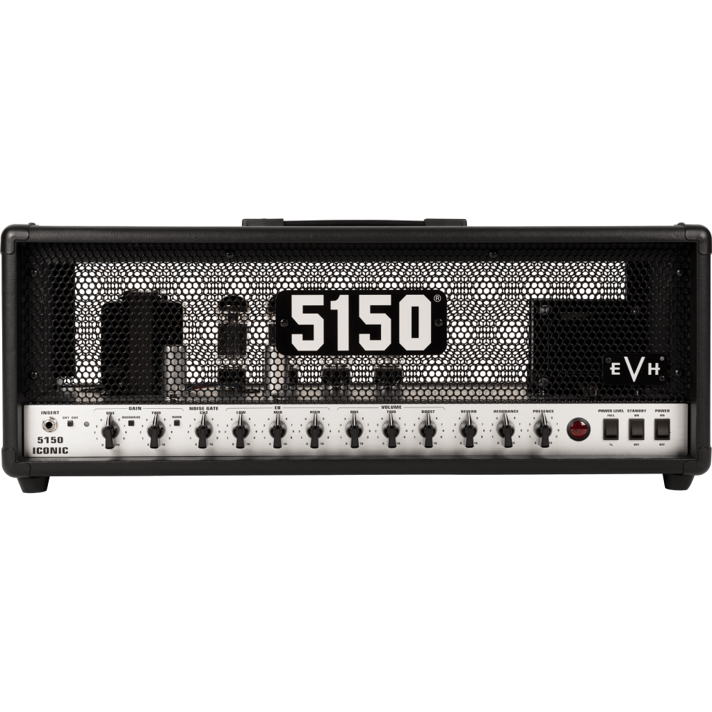 EVH 5150 Iconic Series EL34 80W Amp Head in Black