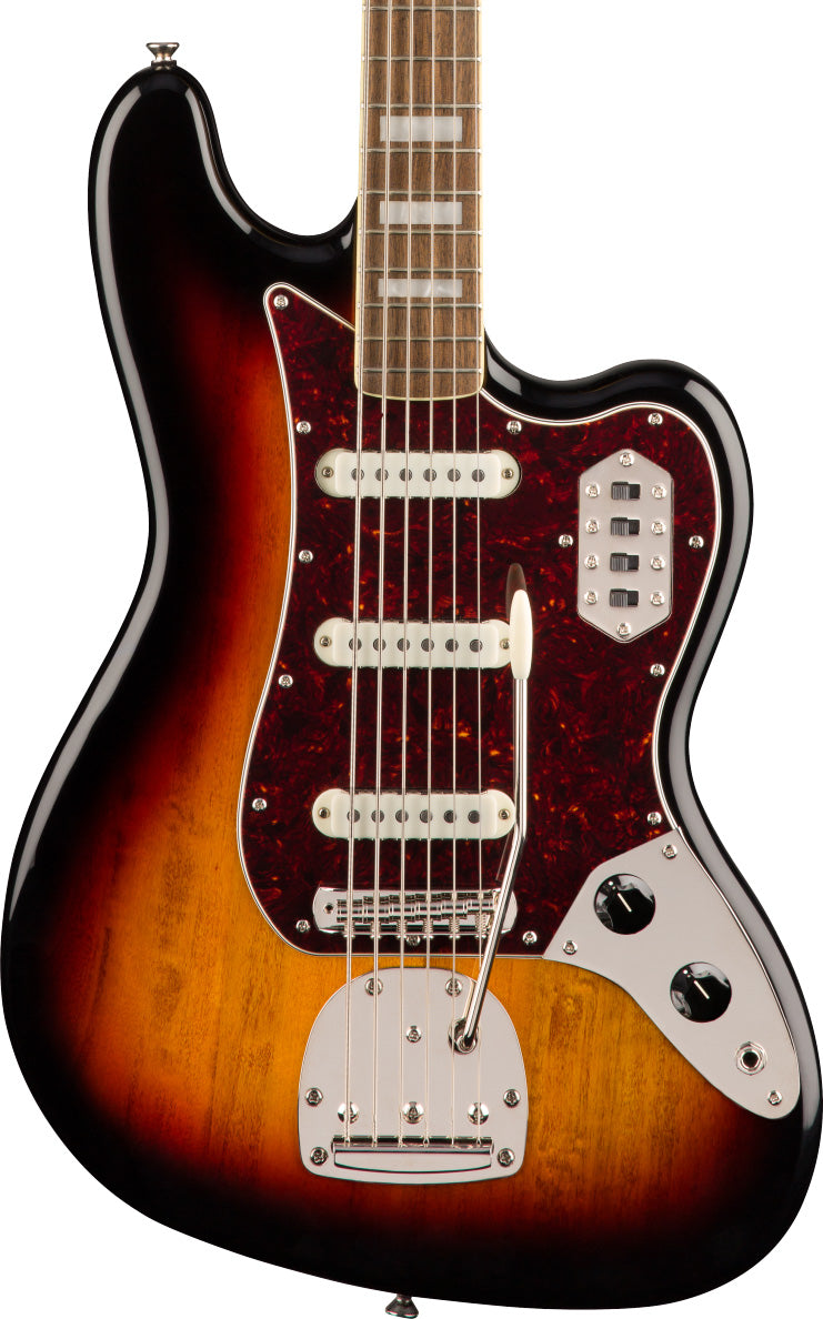Squier Classic Vibe Bass VI, Laurel Fingerboard in 3 Color Sunburst