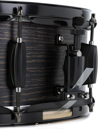 Tama Woodworks 14” x 5.5” Snare Drum in Black Oak Wrap