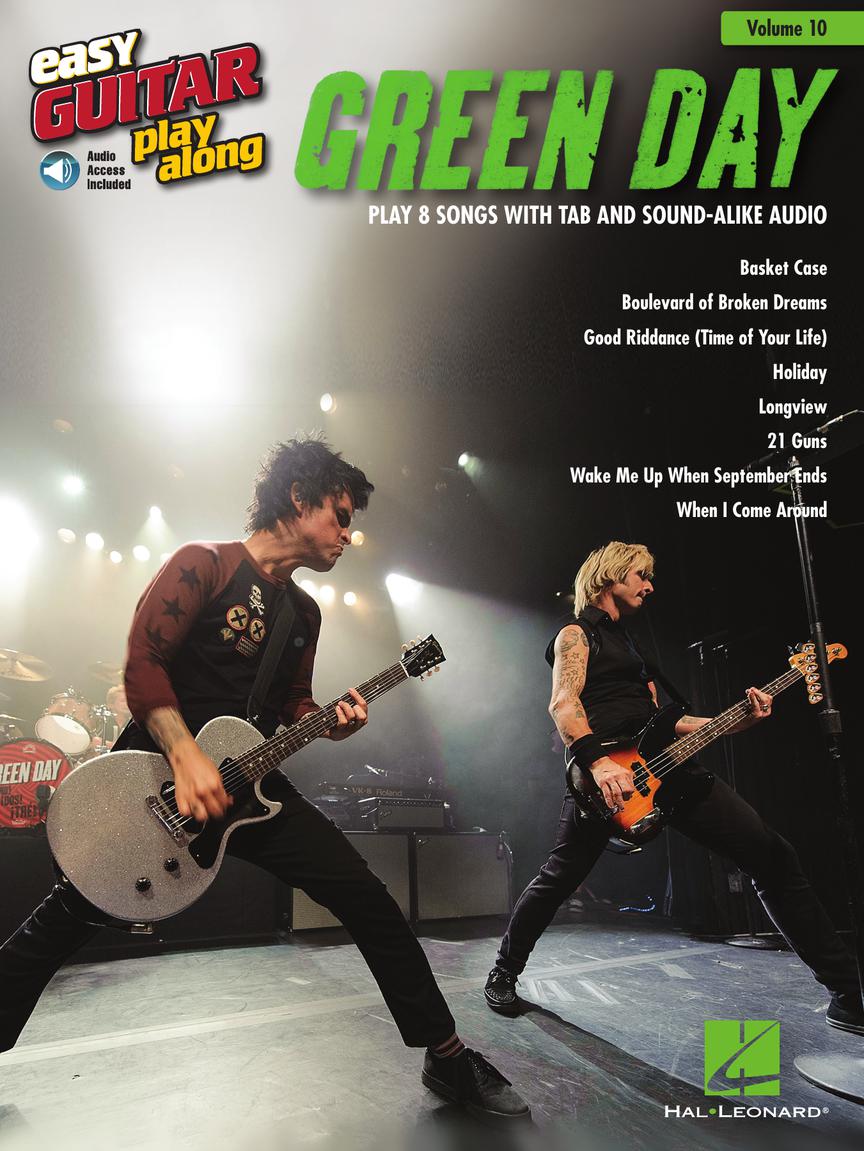 Green Day Easy Guitar Play Along Volume 10 Bk/Cd