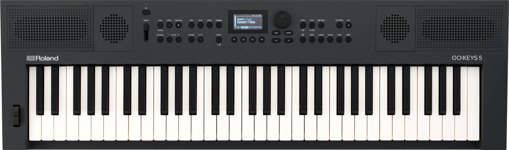 Roland GO KEYS5 61 Key Music Creation Keyboard in Graphite