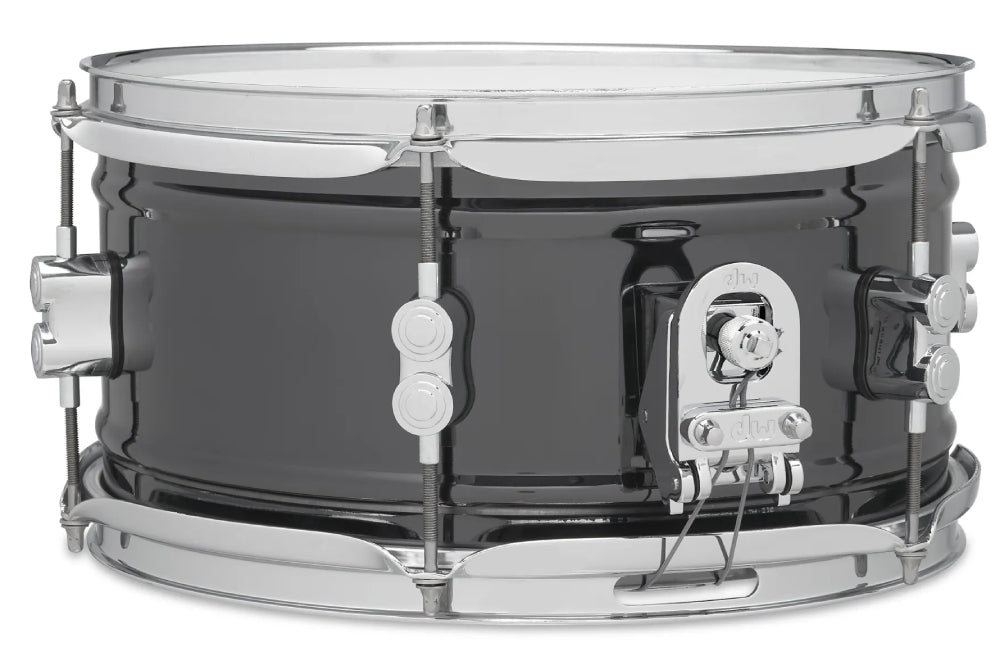 PDP Concept Series 6" x 12" Black Nickel Over Steel Shell Snare Drum