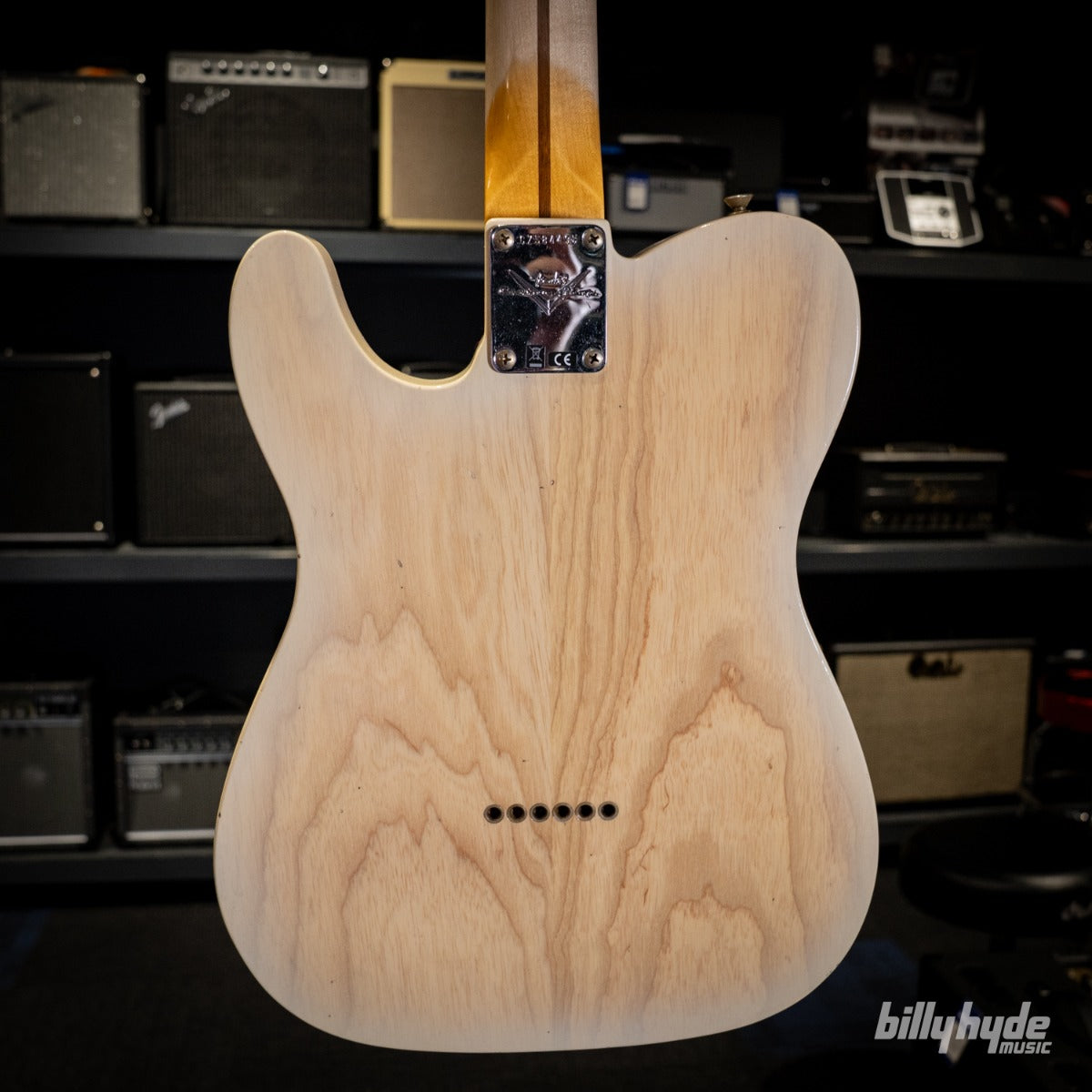 Fender Custom Shop 1959 Telecaster Journeyman Relic Electric Guitar in Natural Blonde