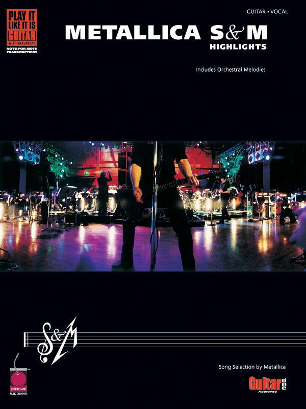 Metallica S And M Highlights Guitar Tab PILI