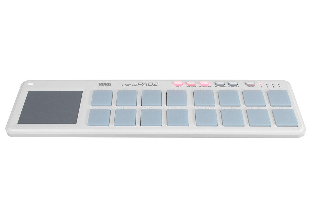 KORG nanoPAD2 Drumpad Controller in White