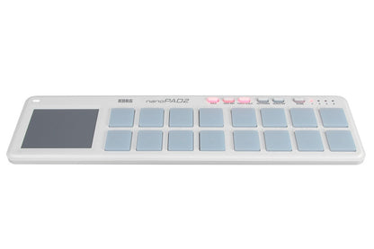 KORG nanoPAD2 Drumpad Controller in White