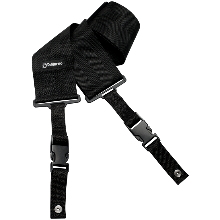 DiMarzio 3 Inch Nylon ClipLock Strap in Black