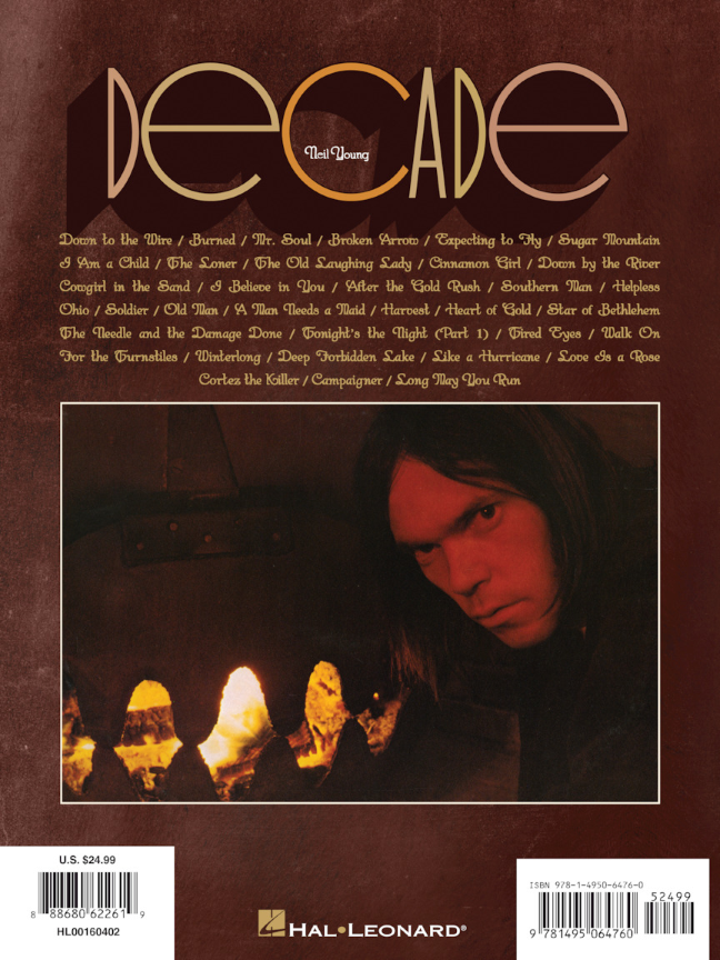 Neil Young Decade Guitar Tab
