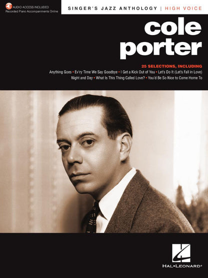 Cole Porter Singer's Jazz Anthology High Voice BK/OLA