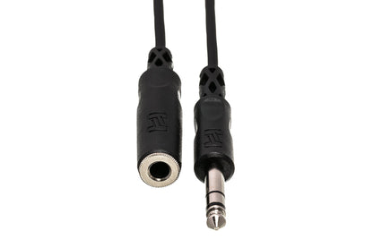 HOSA HPE325 25FT Headphone Extension Cable 1/4" TRS To 1/4" TRS