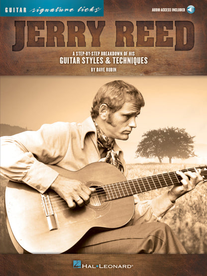 Jerry Reed Guitar Signature Licks BK/OLA Guitar Tab