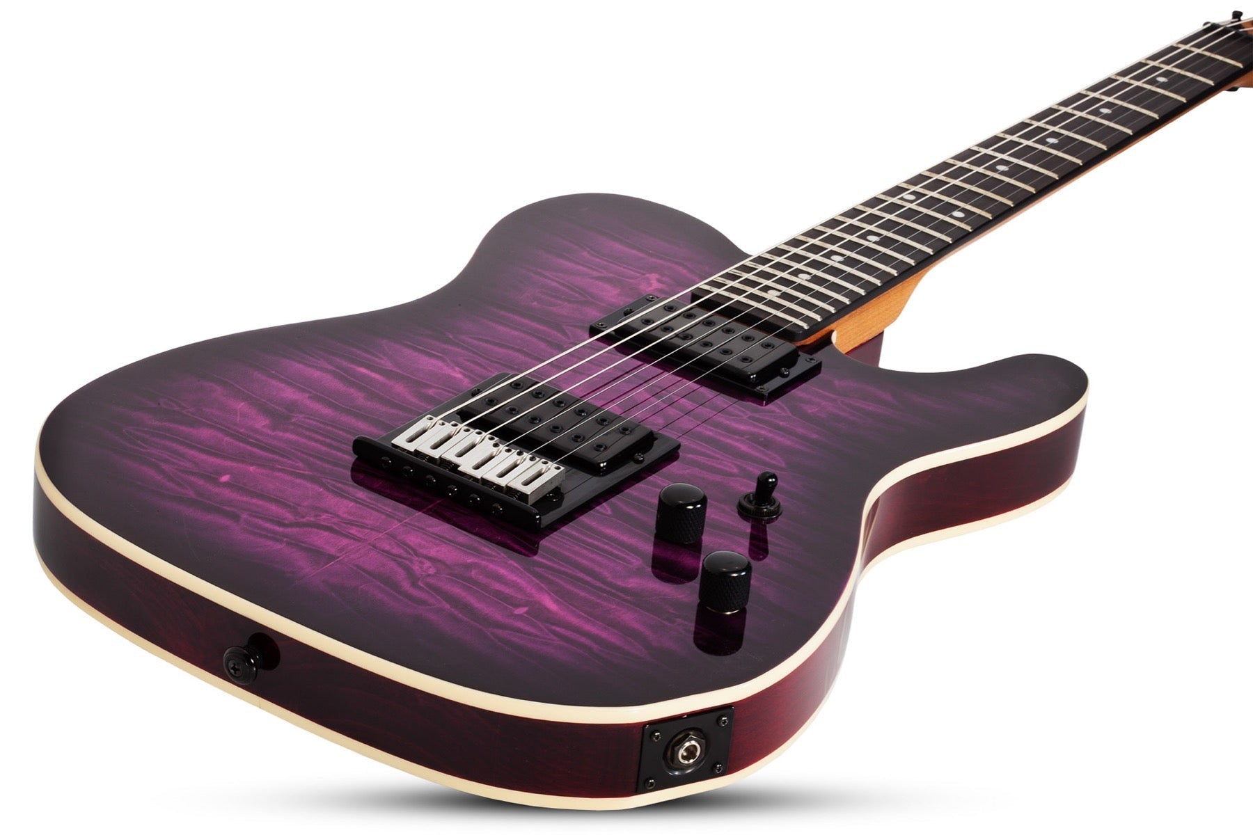 Schecter PT Pro in Trans Purple Burst