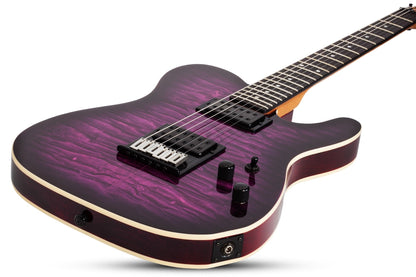 Schecter PT Pro in Trans Purple Burst