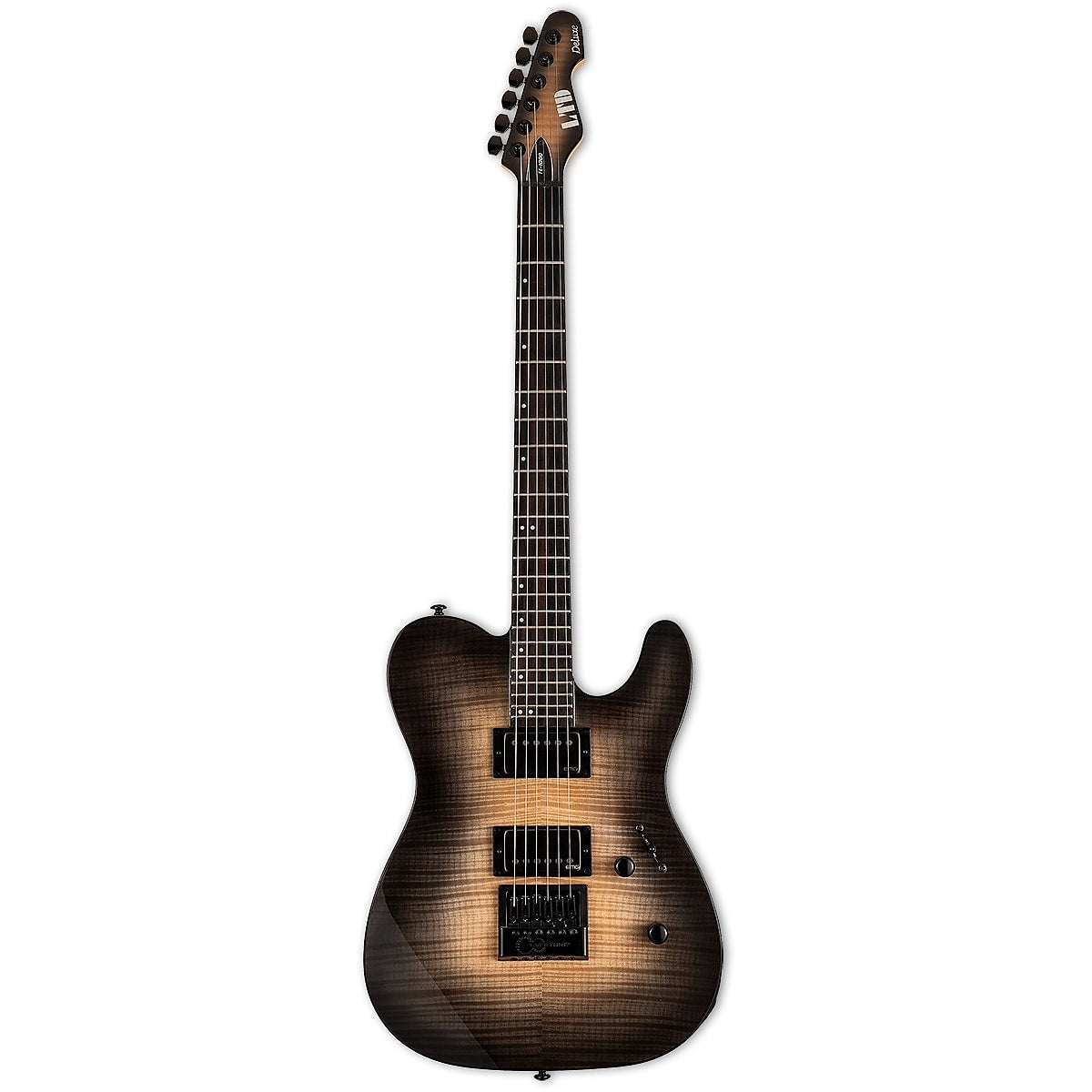 ESP LTD TE 1000 Evertune in Black Natural Burst