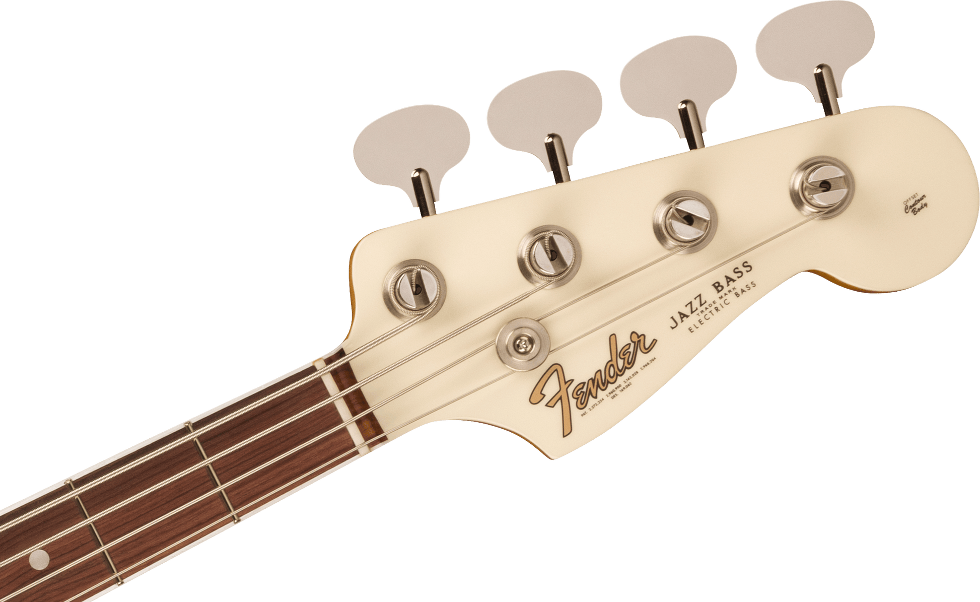 Fender American Vintage II 1966 Jazz Bass, Rosewood Fingerboard in Olympic White
