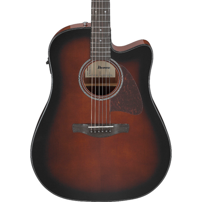 Ibanez AAD51CE Acoustic Guitar in Dark Violin Sunburst High Gloss