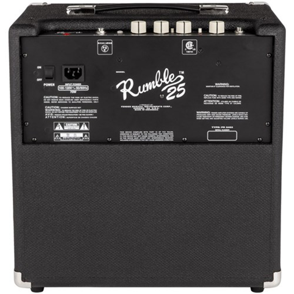 Fender Rumble 25 V3 1x8" 25W Combo Amp