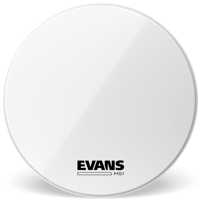 Evans MS1 White Marching 32" Bass Drum Head