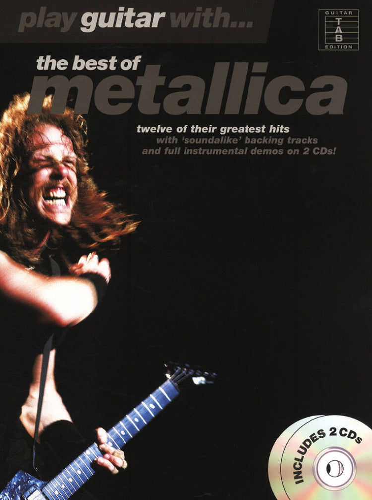 Play Guitar With Best Of Metallica Tab Bk/Cd