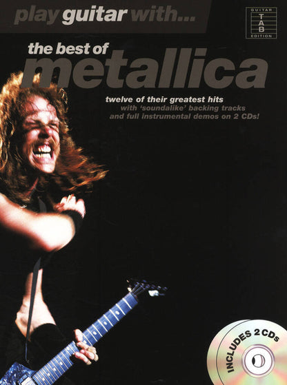 Play Guitar With Best Of Metallica Tab Bk/Cd