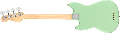 Fender American Performer Mustang Bass, Rosewood Fingerboard in Satin Surf Green