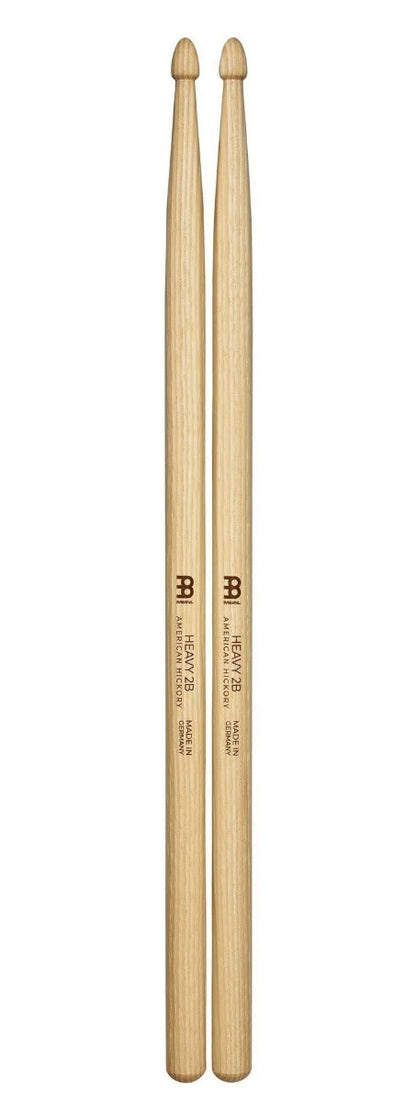 Meinl SB110 Heavy 2B American Hickory Wood Tip Drumsticks