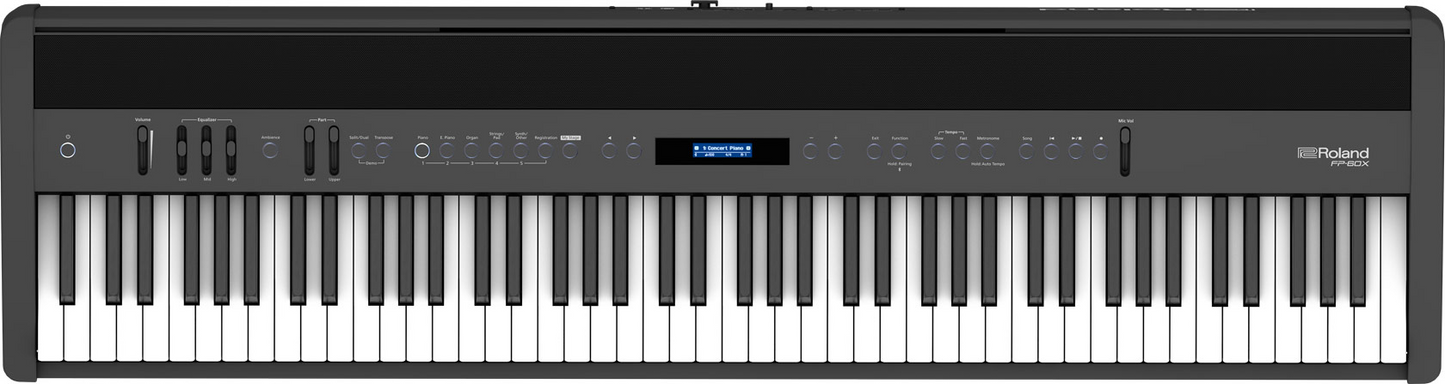 Roland FP60X Digital Piano in Black