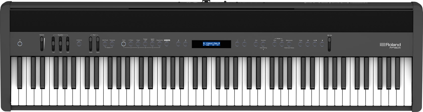 Roland FP60X Digital Piano in Black