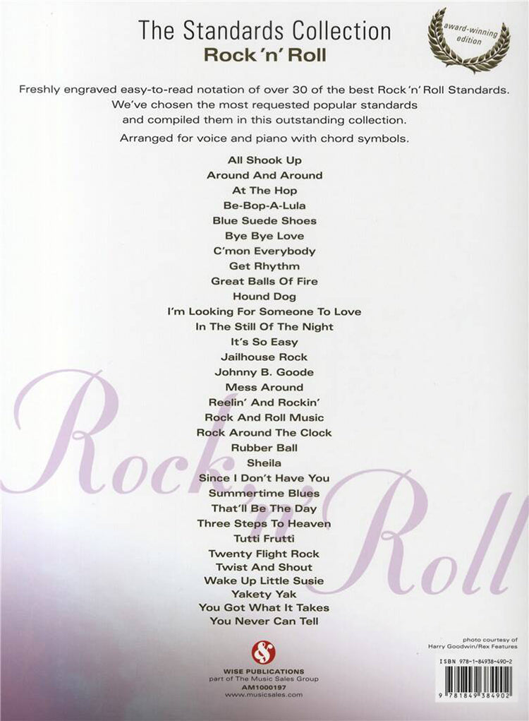 The Standards Collection Rock 'n' Roll PVG