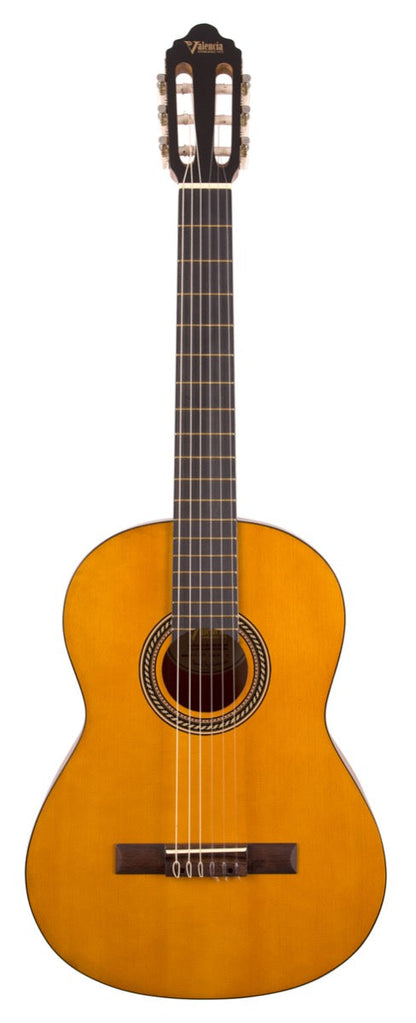 Valencia VC204 4/4 Size Classical Guitar in Natural